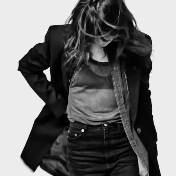 Zara x Charlotte Gainsbourg Collection Cigarette Jeans - Picture 4 of 16